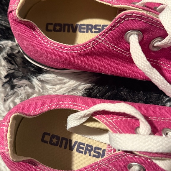 Converse Pink Women's Sneakers - Picture 5 of 6